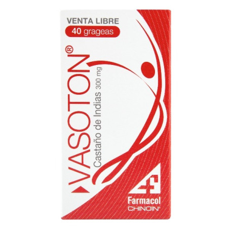 VASOTON 40 GRAGEAS