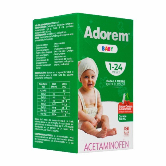 ADOREM BABY JARABE 1-24 MESES 60 ML