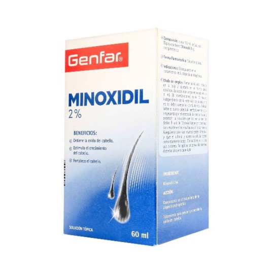 MINOXIDIL 2% 60 ML GENFAR