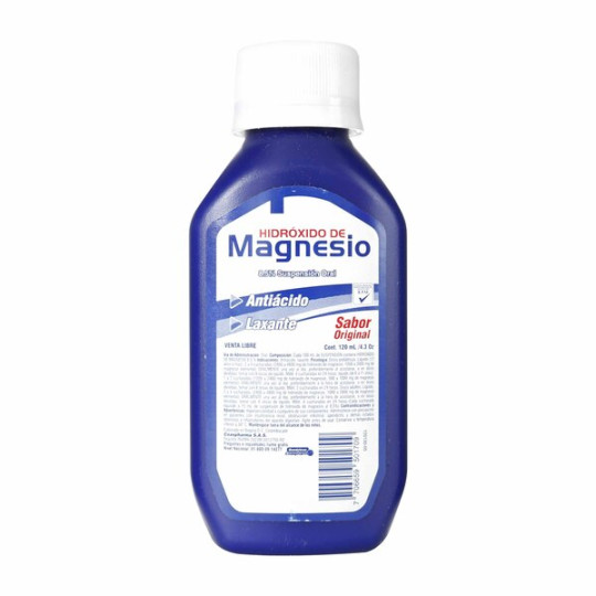 HIDROXIDO DE MAGNESIO 8.5% 120 ML