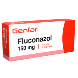 FLUCONAZOL 150 MG 2 CAPSULAS GENFAR
