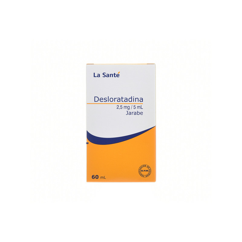 DESLORATADINA JARABE 2.5 MG 60 ML LA SANTE