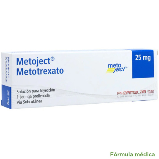 METOJECT 25 MG JERINGA PRELLENADA 0.50 ML