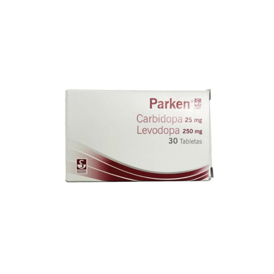 PARKEN 25 MG / 250 MG 30 TABLETAS
