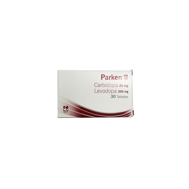 PARKEN 25 MG / 250 MG 30 TABLETAS