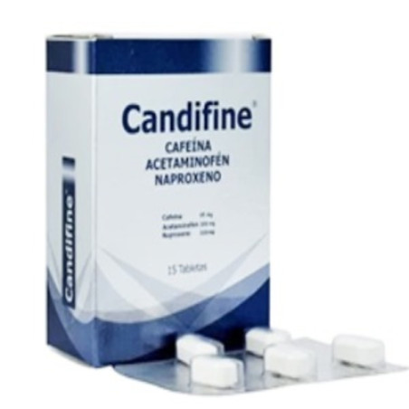 CANDIFINE 65/250/220MG 15 TABLETAS