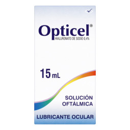 OPTICEL SOLUCION OFTALMICA 15 ML                  