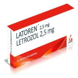 LATOREN 2.5 MG 30 TABLETAS
