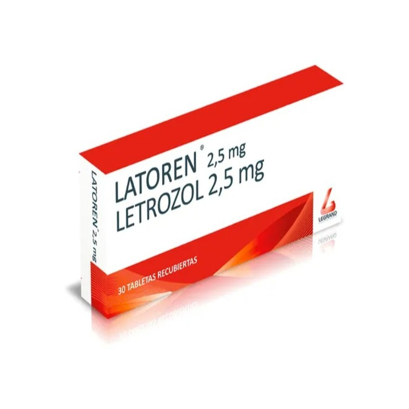 LATOREN 2.5 MG 30 TABLETAS