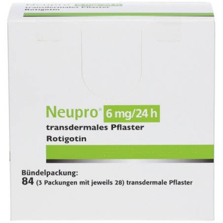 NEUPRO 6 MG PARCHE TRANSPARTENTE 14 UNIDADES