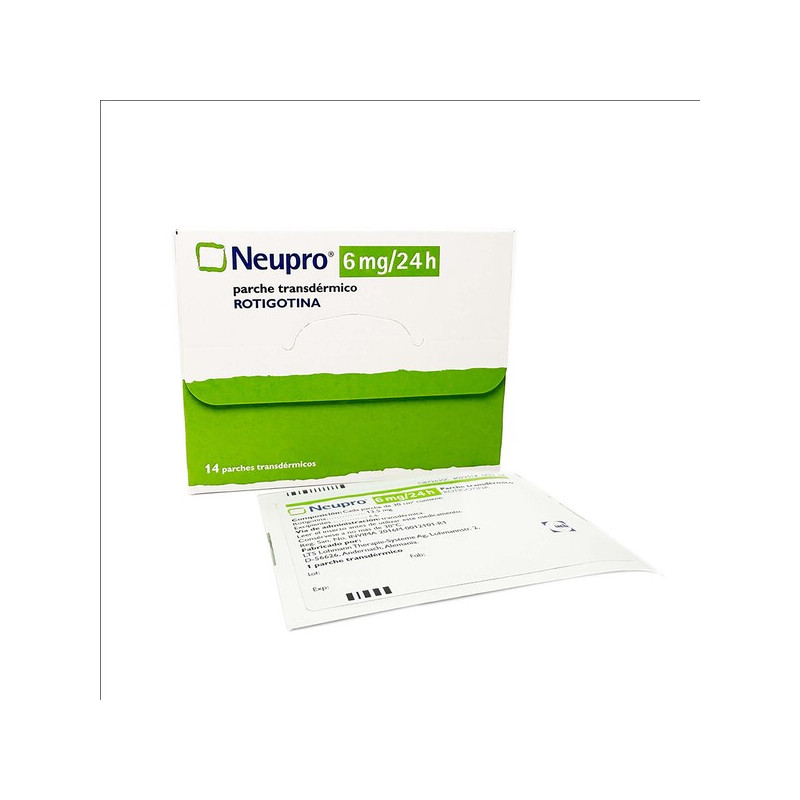 NEUPRO 6 MG PARCHE TRANSPARTENTE 14 UNIDADES