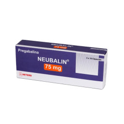 NEUBALIN 75 MG 30 CAPSULAS