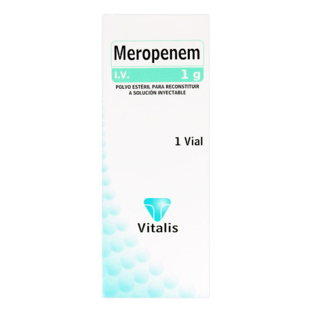 MEROPENEM 1G 1 AMPOLLA VITALIS
