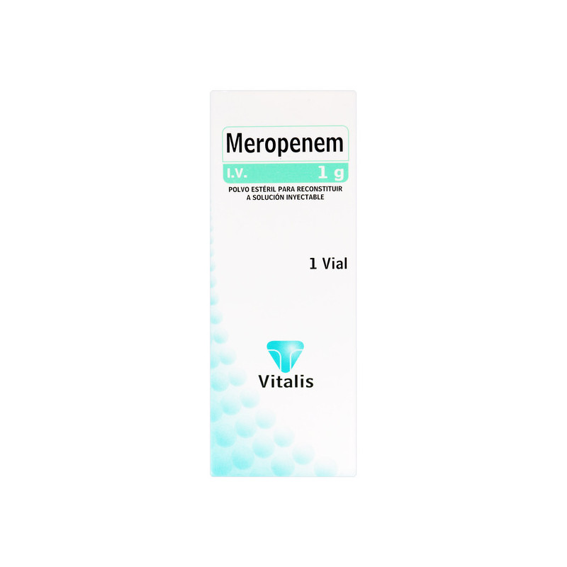 MEROPENEM 1G 1 AMPOLLA VITALIS