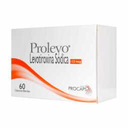 PROLEVO 112 MCG 60 CAPSULAS BLANDAS