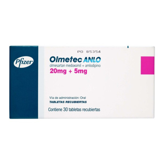 OLMETEC ANLO 20/5 MG 30 TBS(A)