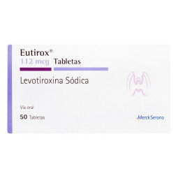 EUTIROX 112 MCG 50 TABLETAS