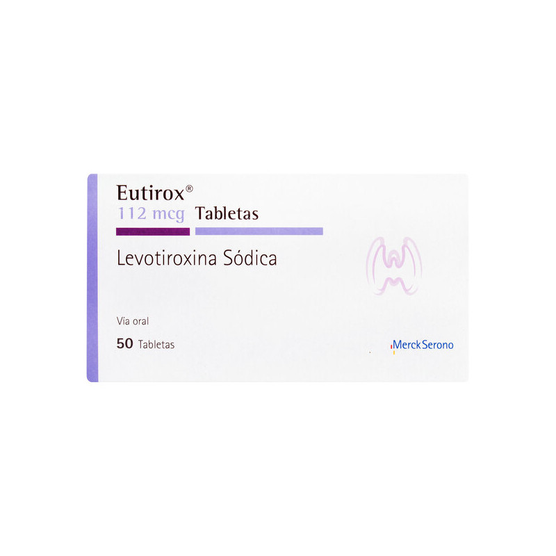 EUTIROX 112 MCG 50 TABLETAS