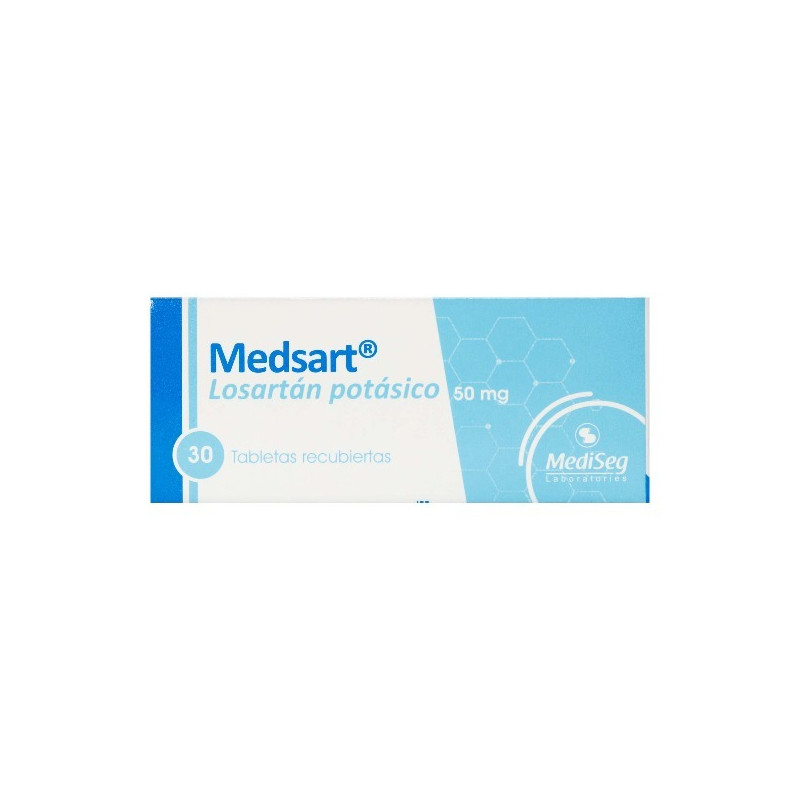 MEDSART 50 MG 30 TABLETAS RECUBIERTAS