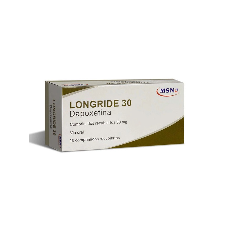 LONGRIDE 30 MG 10 TABLETAS RECUBIERTAS