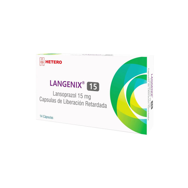 LANGENIX 15 MG 14 CAPSULAS