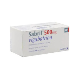 SABRIL 500 MG 60 TABLETAS RECUBIERTAS
