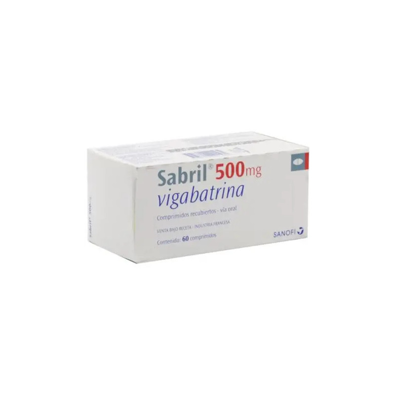 SABRIL 500 MG 60 TABLETAS RECUBIERTAS