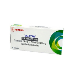 VALATRIL 24 MG/26 MG 30 TABLETAS HETERO