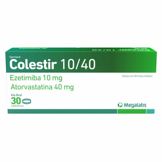 COLESTIR 10/40MG 30 TABLETAS