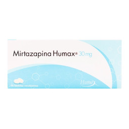 MIRTAZAPINA 30 MG 10 TABLETAS HUMAX