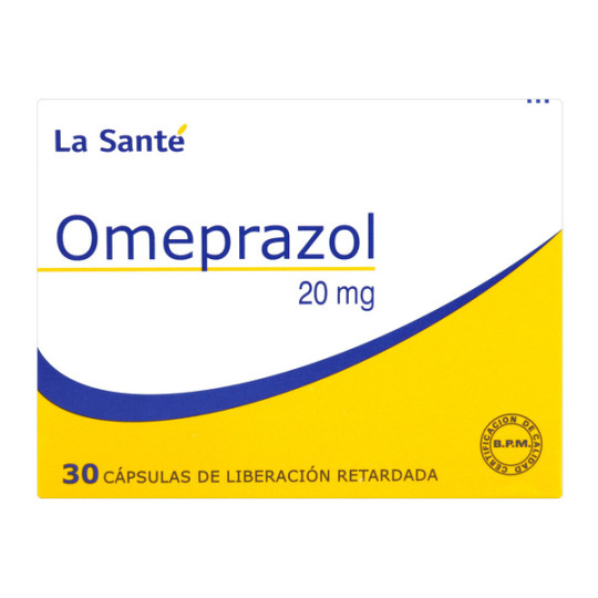OMEPRAZOL 20 MG 30 CAPSULAS LA SANTE
