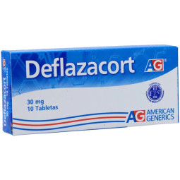 DEFLAZACORT 30 MG 10 TABLETAS AMERICAN GENERICS