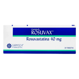 ROSUVAX 40 MG 30 TABLETAS