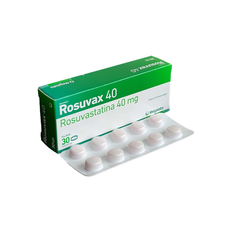 ROSUVAX 40 MG 30 TABLETAS