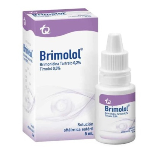 BRIMOLOL PF SOLUCION OFT 5 ML                     
