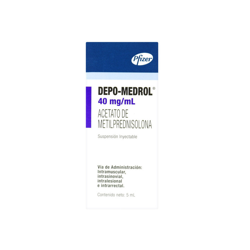 DEPO MEDROL 40 MG 5 ML AMPOLLA