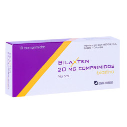 BILAXTEN 20 MG 10 COMPRIMIDOS