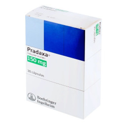 PRADAXA 150 MG 30 CAPSULAS
