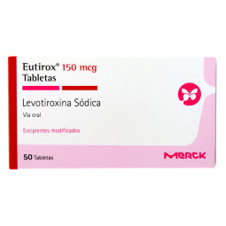 EUTIROX 150 MCG 50 TABLETAS