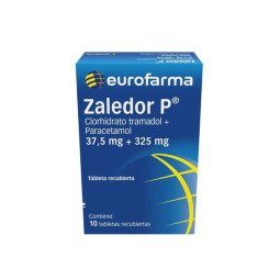 ZALEDOR P 37.5/325 MG 10 TABLETAS