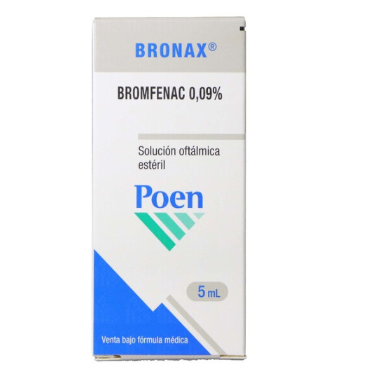 BRONAX SOLUCION OFTALMICA 0.09% 5 ML
