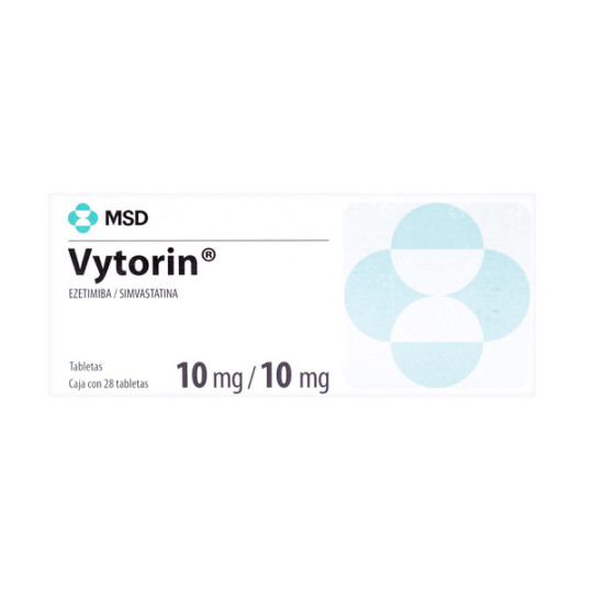 VYTORIN 10/10MG 28 COMPRIMIDOS