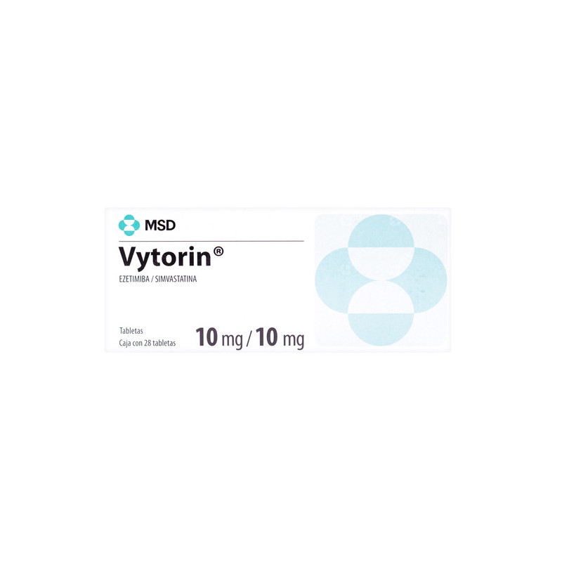 VYTORIN 10/10MG 28 COMPRIMIDOS
