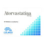 ATORVASTATINA 20 MG 30 TABLETAS RECUBIERTAS COLMED