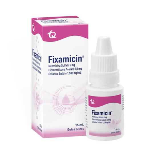FIXAMICIN SOLUCION OTICA 15 ML