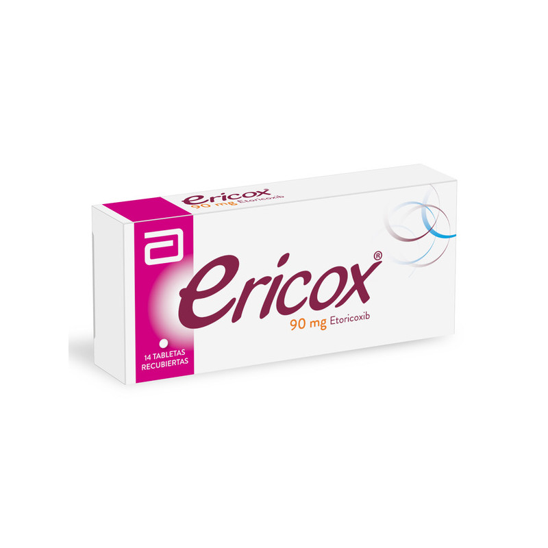 ERICOX 90 MG 14 TABLETAS RECUBIERTAS