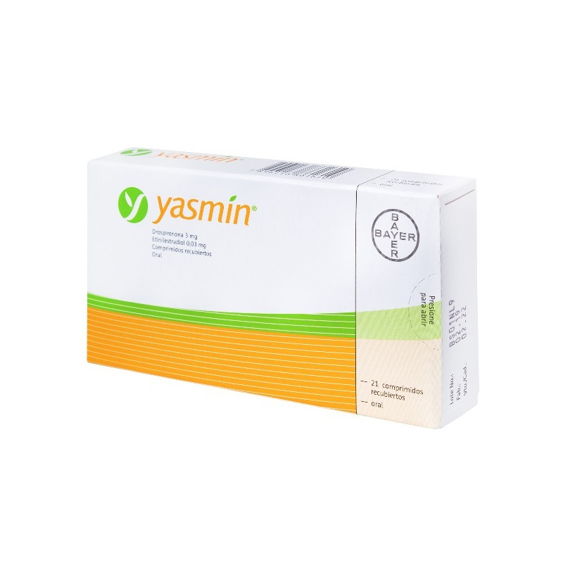 YASMIN 21 COMPRIMIDOS RECUBIERTOS