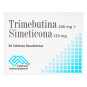 TRIMEBUTINA SIMETICONA 200/120MG 30 TABLETAS RECUBIERTAS COLMED