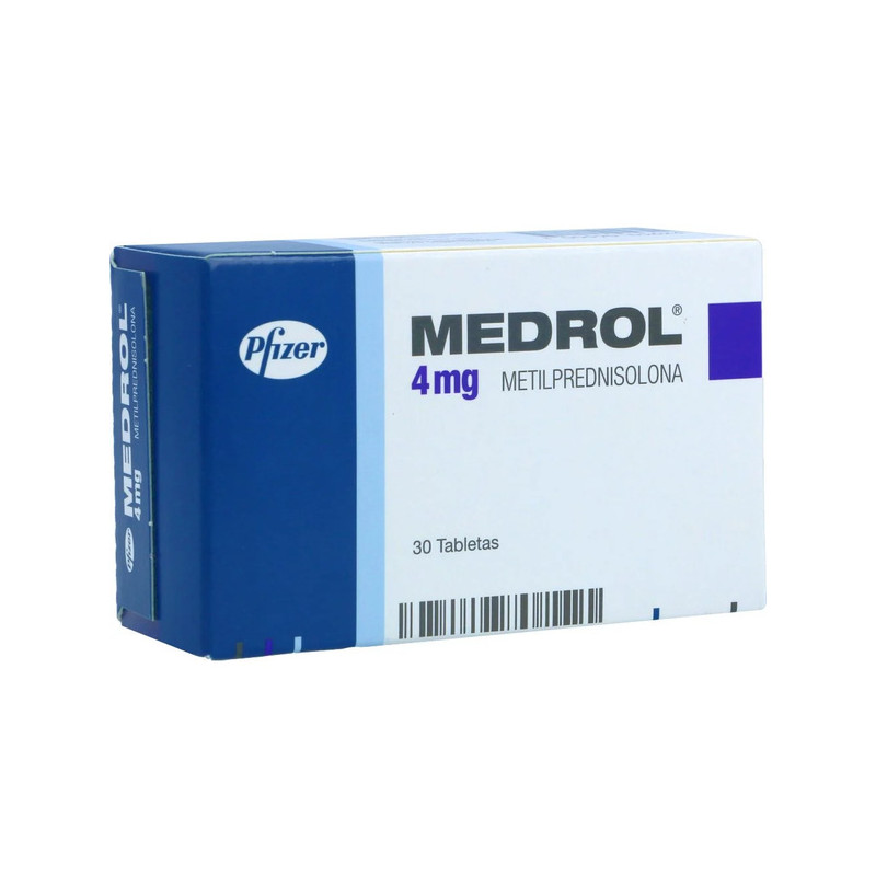 MEDROL 4 MG 30 TABLETAS