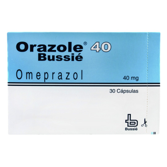 ORAZOLE 40 MG 30 CAPSULAS